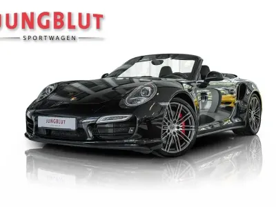 Brugt Porsche 991 521 HK (383 kW) 2015 Sort Cabriolet