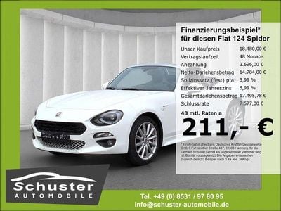 Weiß Gebraucht 2017 Fiat 124 Spider Lusso Cabrio | 18.480 € (Fairer Preis)