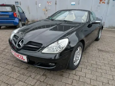 Brugt Mercedes SLK200 163 HK (119 kW) 2005 Sort Cabriolet