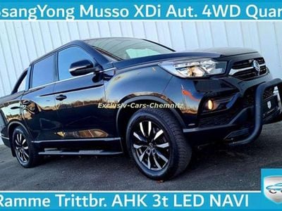 Gebraucht Ssangyong (KGM) Musso Quartz 181 PS (133 kW) 2021 Schwarz Pickup