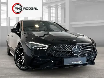 Używany Mercedes CLA200 AMG line 163 KM (119 kW) 2024 Czarny Sedan/Limuzyna