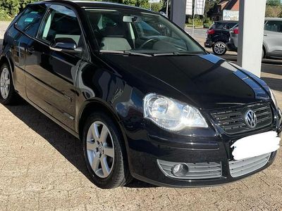 Gebraucht VW Polo Trendline 60 PS (44 kW) 2009 Schwarz Kleinwagen