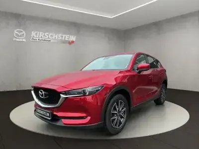 Gebraucht Mazda CX-5 Exclusive-Line 165 PS (121 kW) 2017 Magmarot metallic SUV