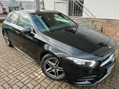 Gebraucht Mercedes A200 AMG line 150 PS (110 kW) 2022 Schwarz Limousine