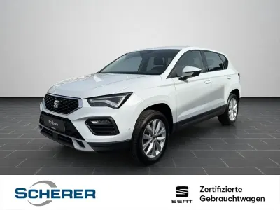 Gebraucht Seat Ateca Style 150 PS (110 kW) 2022 Nevada weiß metallic (metallic) SUV