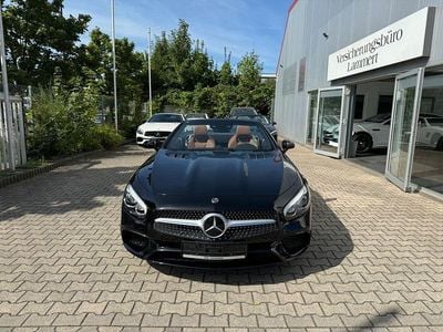 Schwarz Gebraucht 2020 Mercedes SL500 AMG Cabrio | 69.900 € (Teuer)