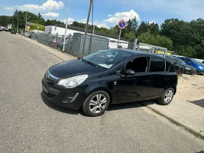 Gebraucht Opel Corsa Satellite 87 PS (63 kW) 2011 Schwarz Kleinwagen