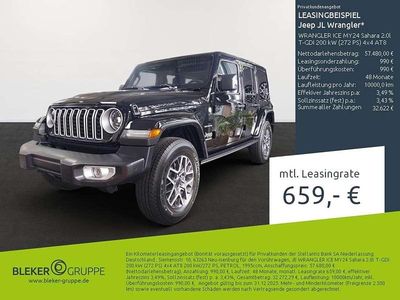 Schwarz Gebraucht 2025 Jeep Wrangler Sahara SUV | 56.980 € (Guter Preis)