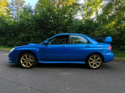 Gebraucht Subaru WRX 261 PS (191 kW) 2006 Blau Limousine