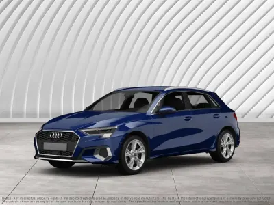 Używany Audi A3 Advanced 150 KM (110 kW) 2023 Niebieski Sedan/Limuzyna
