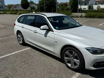 Gebraucht BMW 320 Sport Line 190 PS (139 kW) 2017 Weiß Kombi
