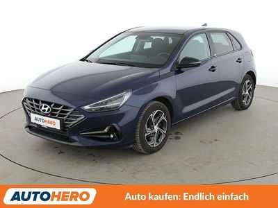 Gebraucht Hyundai i30 Intro Edition 110 PS (80 kW) 2021 Blau Limousine
