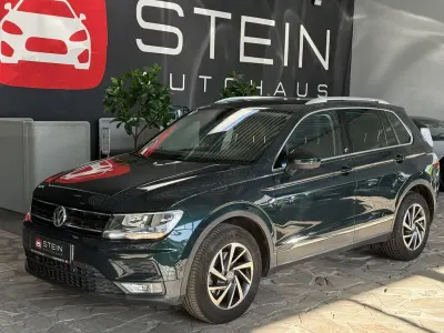 Gebraucht VW Tiguan Sound 125 PS (91 kW) 2017 Grün SUV