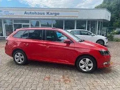 Gebraucht Skoda Fabia Style 90 PS (66 kW) 2017 Rot Kombi