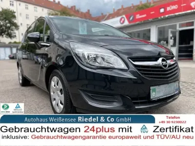 Gebraucht Opel Meriva Edition 140 PS (102 kW) 2015 Schwarz Van / Kleinbus