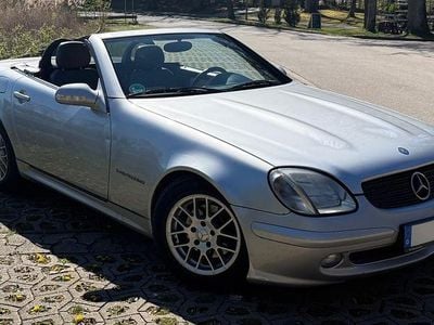 Usata Mercedes SLK200 163 CV (119 kW) 2003 Argento Cabrio