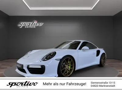 Gebraucht Porsche 911 Turbo 540 PS (397 kW) 2015 Carraraweiss/gletscherweiss Coupé