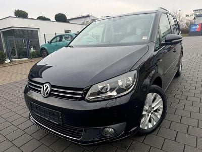 Gebraucht VW Touran Life 105 PS (77 kW) 2013 Schwarz Van / Kleinbus