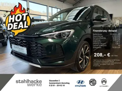 Neu MG ZS Luxury 197 PS (144 kW) 2025 Emerald green Limousine