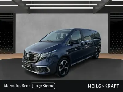 Gebraucht Mercedes EQV300 Avantgarde 150 kW (204 PS) 2024 Blau Van / Kleinbus