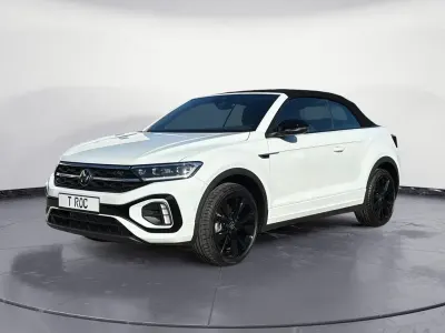 Neu VW T-Roc Cabriolet R-line 150 PS (110 kW) 2025 Pure white Cabrio