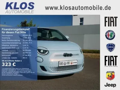 Gebraucht Fiat 500e 86 kW (118 PS) 2023 Himmelblau 3schichtlackierun Limousine