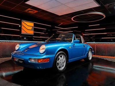 Gebraucht Porsche 911 Carrera 4 250 PS (183 kW) 1990 Blau Cabrio
