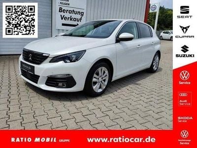 Gebraucht Peugeot 308 Allure 131 PS (96 kW) 2020 Weiss Kleinwagen