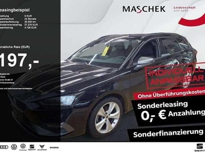 Gebraucht Seat Leon ST FR 150 PS (110 kW) 2025 Midnight schwarz metallic Kombi