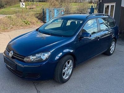 Gebraucht VW Golf VI Trendline 105 PS (77 kW) 2011 Blau Kleinwagen