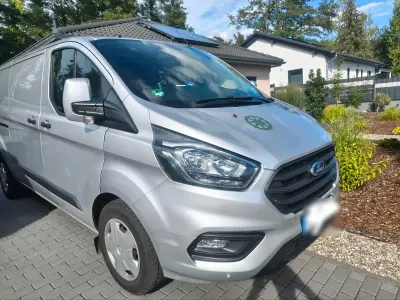 Używany Ford Transit 131 KM (96 kW) 2018 Srebrny Minivan