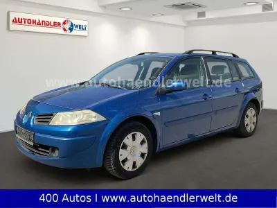 Gebraucht Renault Mégane GrandTour Avantage 103 PS (75 kW) 2007 Blau Kombi