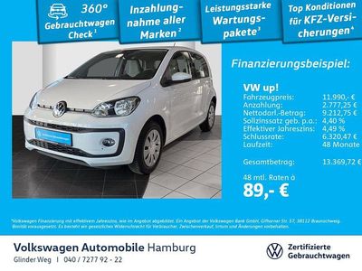 Weiß Gebraucht 2023 VW up! Kleinwagen | 11.990 € (Fairer Preis)