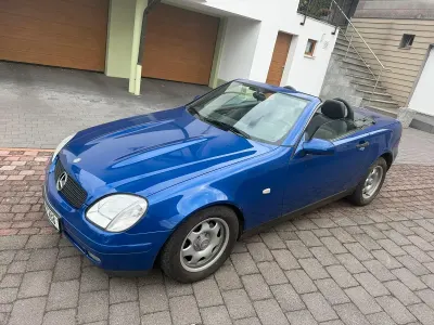 Gebraucht Mercedes SLK200 Edition 136 PS (100 kW) 1999 Blau Cabrio