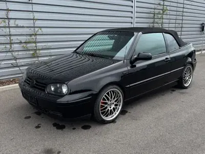Gebraucht VW Golf Cabriolet 101 PS (74 kW) 2000 Schwarz Cabrio