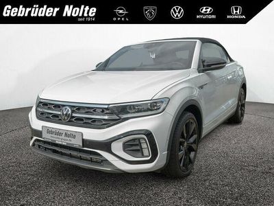 Gebraucht VW T-Roc Cabriolet R-line 150 PS (110 kW) 2022 Weiß Cabrio