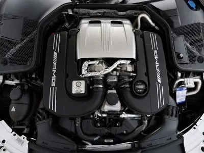 Gebraucht Mercedes C63 AMG AMG 476 PS (350 kW) 2020 Weiß Cabrio