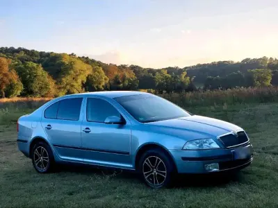 Gebraucht Skoda Octavia 2005 Blau Limousine