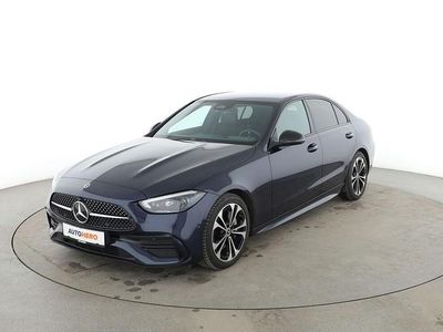 Blau Gebraucht 2022 Mercedes C200 AMG line Limousine | 38.590 €