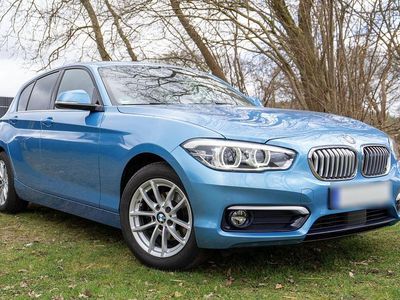Gebraucht BMW 116 Urban Line 116 PS (85 kW) 2018 Blau Kleinwagen