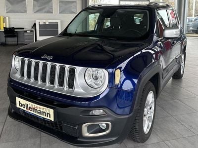 Gebraucht Jeep Renegade Limited 140 PS (102 kW) 2016 Blau SUV