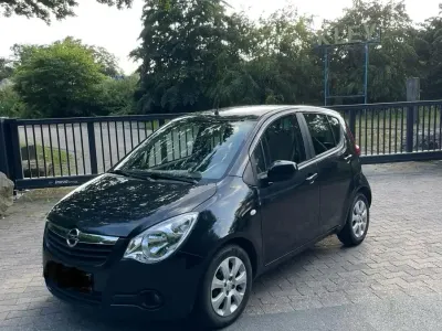 Gebraucht Opel Agila 85 PS (62 kW) 2008 Schwarz Kleinwagen