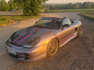 Gebraucht Porsche Boxster 204 PS (150 kW) 1997 Silber Cabrio