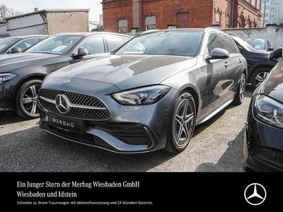 Gebraucht Mercedes C300 AMG line 265 PS (194 kW) 2023 Selenitgrau Kombi