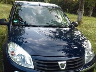 Gebraucht Dacia Sandero 75 PS (55 kW) 2012 Blau Kleinwagen