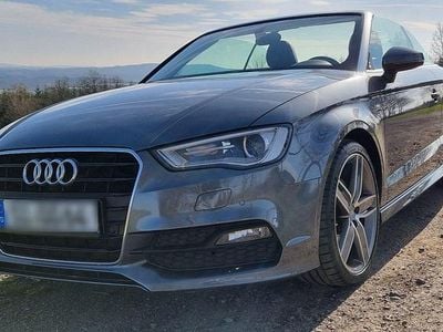 Grau Gebraucht 2015 Audi A3 Cabriolet S-Line Cabrio | 16.500 € (Fairer Preis)