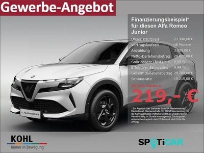 Nuova Alfa Romeo GT Junior Edizione Speciale 145 CV (106 kW) 2026 Bianco SUV