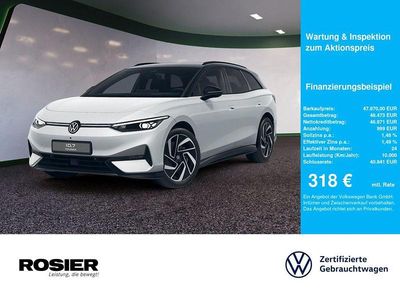 Weiss / gletscherweiss Gebraucht 2025 VW ID.7 Pro Kombi | 47.870 € (Guter Preis)