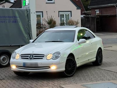 Gebraucht Mercedes CLK320 218 PS (160 kW) 2003 Weiß Coupé