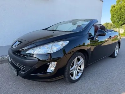 Gebraucht Peugeot 308 CC Premium 140 PS (102 kW) 2009 Schwarz Cabrio